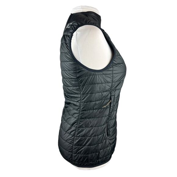 *Read* Fjallraven Abisko Padded Vest Lightweight Zip Puffer Black Women's Medium - Picture 12 of 14